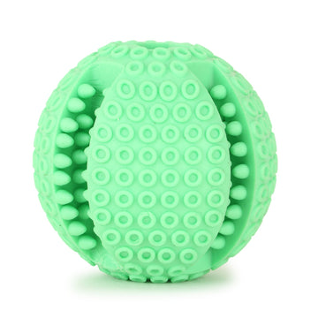 Basil Solid Ball with Hollow Centre & Grooves in Sides Dog Toys